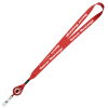 View Image 1 of 3 of Retractable Polyester Lanyard - 3/4" - 32"