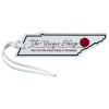 View Image 1 of 4 of Soft Vinyl Full-Color Luggage Tag - Tennessee