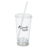 View Image 1 of 5 of To-Go Light-Up Tumbler with Straw - 16 oz. - Multicolor - 24 hr