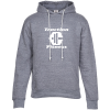 View Image 1 of 3 of French Terry Snow Heather Hoodie - Screen