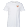 View Image 1 of 2 of Fruit of the Loom Sofspun T-Shirt - Men's - White - Embroidered