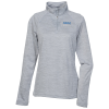 View Image 1 of 3 of Space-Dyed 1/4-Zip Performance Pullover - Ladies' - Embroidered