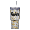 View Image 1 of 2 of Celebration Tumbler with Straw - 26 oz.