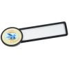 View Image 1 of 3 of Stellar Name Tag - Oval - Magnet Back