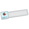 View Image 1 of 3 of Stellar Name Tag - Square - Magnet Back