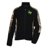 View Image 1 of 3 of Microfleece Colorblock Camo Jacket - Men's