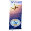 View Image 1 of 4 of Value Polypropylene Retractable Banner - 36"