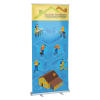 View Image 1 of 4 of Value Retractable Banner Display - 36"