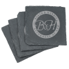 View Image 1 of 4 of Slate Coaster - Set of 4