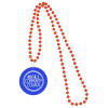 View Image 1 of 3 of Mardi Gras Beads with Medallion - 24 hr