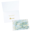 View Image 1 of 4 of Watercolor Peace and Joy Greeting Card