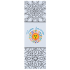 View Image 1 of 3 of Coloring Bookmark - Geometric