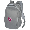 View Image 1 of 6 of Zoom Grid 15" Laptop Backpack - Embroidered