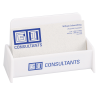 View Image 1 of 2 of Desktop Business Card Holder - Opaque - 24 hr