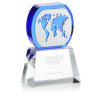 View Image 1 of 2 of Top of the World Crystal Award