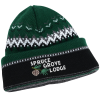 View Image 1 of 4 of Chevron Heavyweight Beanie with Cuff