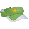 View Image 1 of 3 of Fairway Wicking Golf Visor with Tee Holder