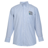 View Image 1 of 2 of Easy Care Stripe Oxford Shirt - Men's
