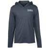 View Image 1 of 3 of Optimal Tri-Blend Hooded T-Shirt - Men's