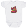 View Image 1 of 4 of Rabbit Skins Infant Onesie - White - Embroidered