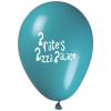 View Image 1 of 3 of Balloon - 9" Opaque Colors - Low Qty - 24 hr