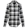 View Image 1 of 4 of Plaid Flannel Shirt - Ladies'