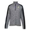 View Image 1 of 3 of Voltage Colorblock 1/4-Zip Pullover - Men's - Embroidered