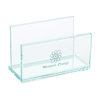 View Image 1 of 3 of Jade Glass Business Card Holder