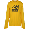 View Image 1 of 3 of Zone Performance Long Sleeve Tee - Men's - Screen
