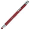 View Image 1 of 6 of Venetian Soft Touch Stylus Metal Pen - Laser - 24 hr