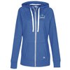 View Image 1 of 3 of New Era Sueded Cotton Full-Zip Hoodie - Ladies' - Embroidered