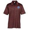 View Image 1 of 3 of Voltage Heather Polo - Men's