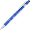 View Image 1 of 4 of Incline Soft Touch Stylus Metal Pen - Laser Engraved