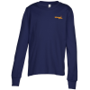 View Image 1 of 3 of Bella+Canvas Long Sleeve Crewneck T-Shirt - Youth - Embroidered