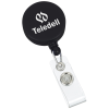 View Image 1 of 4 of Retracting Badge Holder - Round - Opaque - 24 hr