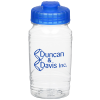 View Image 1 of 3 of Refresh Surge Water Bottle with Flip Lid  - 16 oz. - Clear