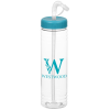 View Image 1 of 2 of Clear Impact Halcyon Water Bottle with Straw Lid - 24 oz.