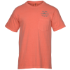 View Image 1 of 3 of Comfort Colors Garment-Dyed 6.1 oz. Pocket T-Shirt - Screen