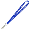 View Image 1 of 2 of Value Lanyard - 3/4" - Snap with Metal Bulldog Clip - 24 hr