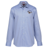 View Image 1 of 3 of Pinpoint Oxford Non-Iron Slim Fit Dress Shirt - Men's