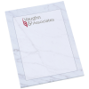 View Image 1 of 2 of Souvenir Designer Notepad - 7" x 5" - 50 Sheet - Marble