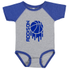 View Image 1 of 4 of Rabbit Skins Infant Jersey Baseball Onesie