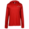 View Image 1 of 3 of Defender Performance Hooded T-Shirt - Men's - Embroidered