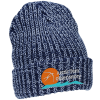 View Image 1 of 2 of Chunky Knit Cuffed Beanie
