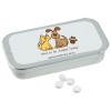 View Image 1 of 4 of Slider Tin with Sugar-Free Mints - 24 hr