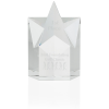 View Image 1 of 3 of Superstar Crystal Award - 6"