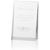 View Image 1 of 3 of Wedge Crystal Award - 7"