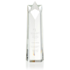 View Image 1 of 3 of Crystal Star Obelisk Award - 12"