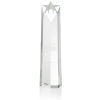 View Image 1 of 3 of Crystal Star Obelisk Award - 14"