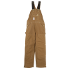 View Image 1 of 3 of Carhartt Duck Quilted Line Bib Overalls